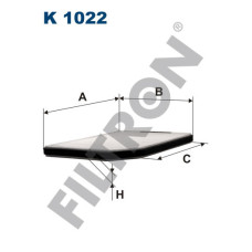 POLEN FİLTRESİ LAGUNA 1.6-1.8-1.8 16V-2.0-2.0 16V-3.0-1.9DTI-1.9DCI-2.2D 93-01 T
