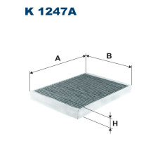 POLEN FİLTRESİ P407-C5-C6 1.6 16V-1.6 HDI-2.0 16V-2.0HDI 09 KARBONLU