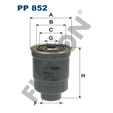 YAKIT FİLTRESİ OPEL CAMPO 2.5 D 76HP 90-94