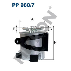 YAKIT FİLTRESİ RENAULT MEGANE II 02> SCENIC II 03> 1.5dCi 2.0dCi