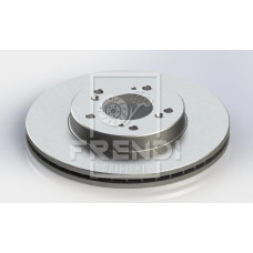 ÖN FREN DİSKİ HAVA KANALLI HONDA CR-V 2.0L B20 96-01 / HR-V 1.6L D16W1 99-07 / P