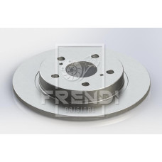 ARKA FREN DİSKİ DOLU TİP TOYOTA AURIS COROLLA 1.4L 1NDTV NDE150 NDE180 D-4D dize