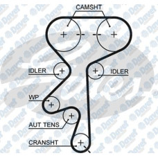 triger kayisi 169 dis16x200 astra f vectra b corsa b tigra 1-4 1-6 1-8 16v 93-01