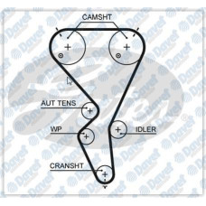 triger kayisi 135x254 peugeot 206 207 307 1007 1-4 16v 03- citroen c2 c3 c4 1-4