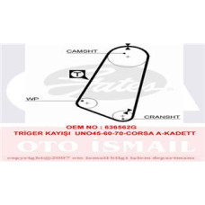 TRİGER KAYIŞI 104x150 OPEL CORSA A 1.3 8V 82-93 ASCONA KADET 1.3 8V BEDFORD ASTR