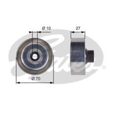 ALTERNATÖR GERGİ RULMANI P206-207-307 1.4HDI-1.6HDI 04- -C2-C3 1.4HDI-1.4 16V-1.