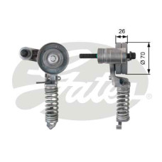 ALTERNATÖR GERGİ RULMANI KÜTÜKLÜ ASTRA F-G-H-J 1.0-1.2-1.4CORSA B-C-D 1.0-1.2-1.
