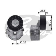 ALTERNATÖR GERGİ RULMANI KÜTÜKLÜ P206-306-406-607-806-PARTNER-BOXER-C5-BERLINGO