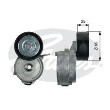 ALTERNATÖR GERGİ RULMANI VOLVO S80 2.0TDİ 08>V70 2.0D-C5 2.2 MONDEO 2.0TDCİ 07>