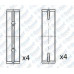 ANA YATAK 0.25MM SEAT/SKODA/AUDI 1.2   ####