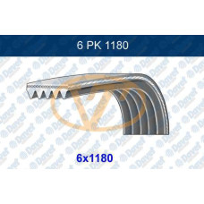 alternator v gergi kanalli kayis 6pk1182 albea 1