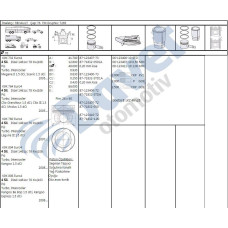 gomlek std 76mm clio kangoo 1-5dci k9k