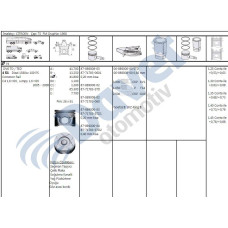 gomlek std 75mm  peugeot p206 p307 p407 1-6hdi dw6