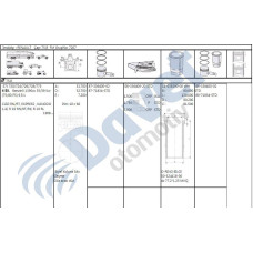 gomlek std 758mm renault r19 clio kangoo 1-4ie e7j