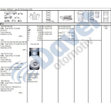 segman std 80mm renault kangoo 1-9tdi f9q trafic