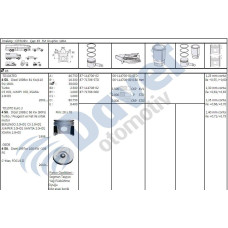 segman std 85mm peugeot partner p307 2-0hdi dw10 boxer dw12