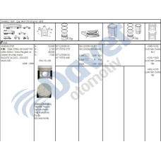 segman std 944mm peugeot fiat boxer ducato 2-8d 99-