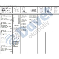 segman 050 76mm renault clio kangoo 1-5dci k9k