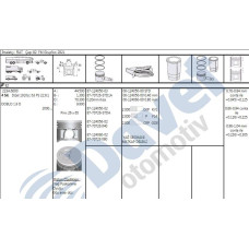 segman 040 82mm fiat doblo 1-9d 1-9jtd