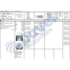 segman std 737mm p206 p307 p407 fiesta 1-4hdi dw4