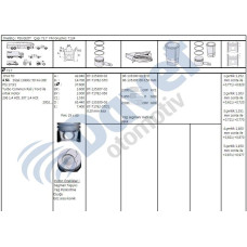 segman 050 737mm peugeot ford p206 p307 p407 1-4hdi dw4 fiesta