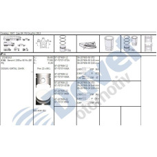 segman std 84mm m131 dks 1600