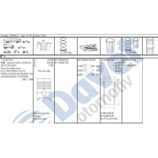 segman std 76mm renault r9 r12 1400