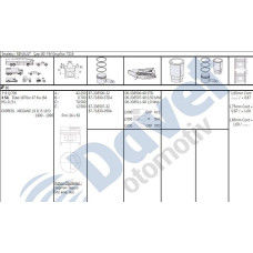segman std 80mm renault r19d express kangoo 1-9d f8q