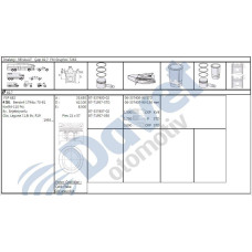 MOTOR SEGMAN 0,50 RENAULT LAGUNA I 1,8I 8V F3P   ####