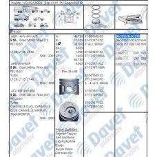 motor segmani 81-00mm std -5 silindir motorun hepsine uyumlu lt28- lt35 -lt46 -a