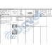 segman 040 708mm fiat punto palio siena albea 1-2 16v