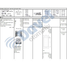 segman std 944mm peugeot fiat renault boxer ducato master 2-8td