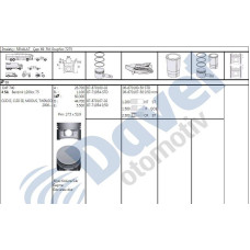 segman std 69mm clio twingo 1-2 16v d4f