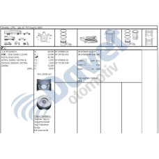 segman std 82-00mm astra zafira vectra signum 1-9jtd euro4