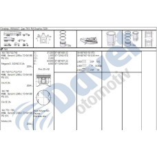 segman 050 79-50mm megane kangoo scenic laguna 1-6 16v k4m megane ii clio ii-iii