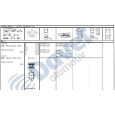 motor segmani megane ii-scenic-laguna 20 16v f4r 8270mm std