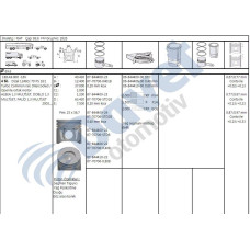 piston-segman 0-80 69-6mm albea doblo palio combo corsa meriva tigra 1-3mtj-cd