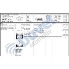 motor piston-segmani ducato-movano-master 25  9300mm -020mm std