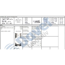 piston-segman 060 84mm m131 dks 1600 goetze