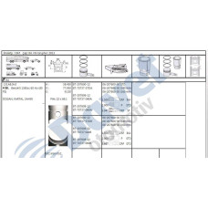 motor piston-segmani m131 16 std