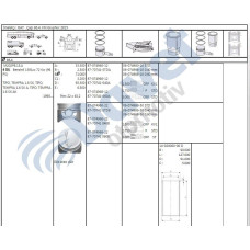 motor piston-segmani tempra slx 040