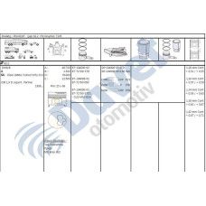 piston-segman 100 82-2mm peugeot fiat partner scudo dw8