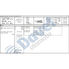 piston-segman 050 79-50mm renault megane clio 1-4 8v k7j