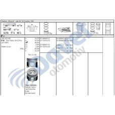 motor piston-segmani 8900 master 25dci 06- movano 25cdti 06- g9u 632650 12