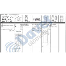 motor kiti r12-r9 14 7600mm std