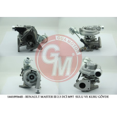 TURBO KOMPLE RENAULT MASTER III 10> TRAFIC II 06> OPEL MOVANO B 10> VIVARO 06> 2