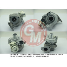 TURBOSARJ MERCEDES C-CLASS OM626 W205 S205 . RENAULT TRAFIC III 15 MEGANE IV 15