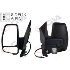 DIŞ DİKİZ AYNASI SOL TRANSİT CUSTOM V362 12 17 ELEKTİRİKLİ ISITMALI SİNYALLİ