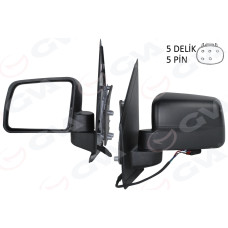 DIŞ DİKİZ AYNASI SOL ELEKTRİKLİ ISITMALI KÖR NOKTALI CONNECT 09>14