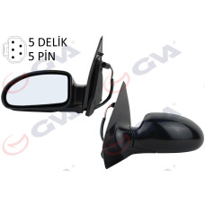 DIŞ DİKİZ AYNASI SOL FOCUS 98 ELEKTRİKLİ ISITMALI KONVEKS 5 FİŞ VM-319EHL